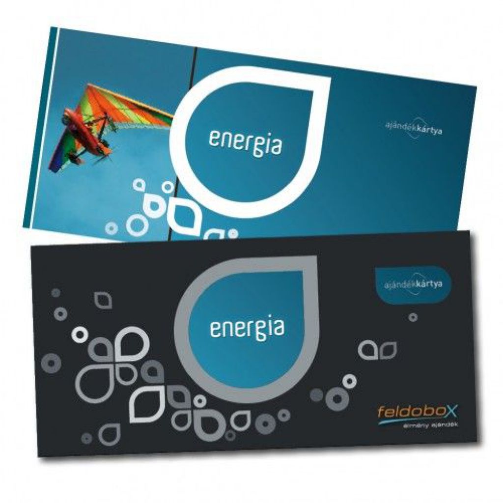 Energia ajándékkártya