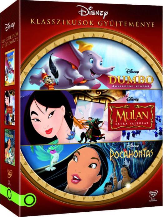 Disney klasszikusok gyűjtemény 2. (3 DVD)