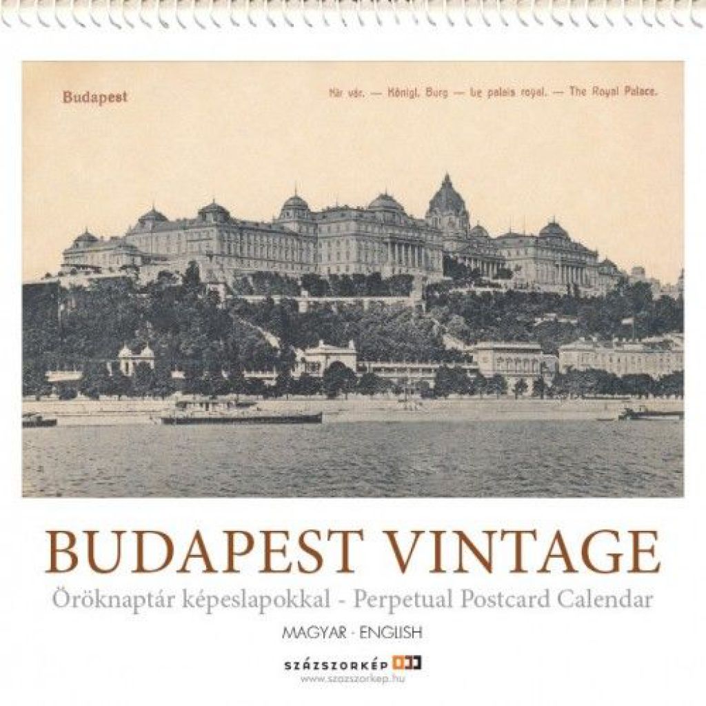 Budapest Vintage - Öröknaptár képeslapokkal
