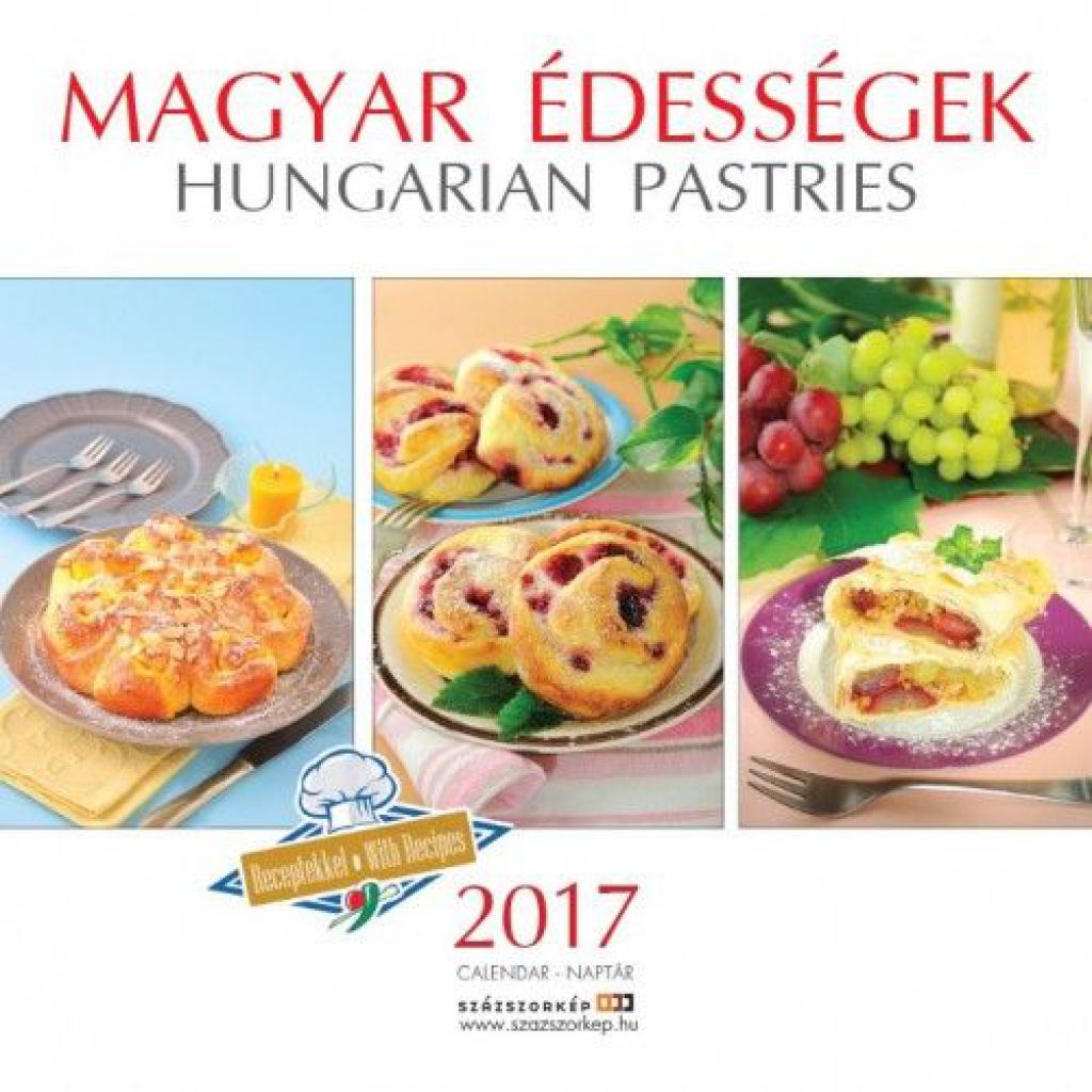 Magyar édességek - 2017 - falinaptár