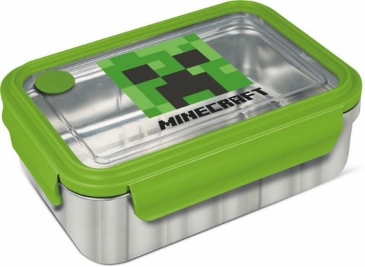 Rozsdamentes acél uzsonnás doboz – Minecraft