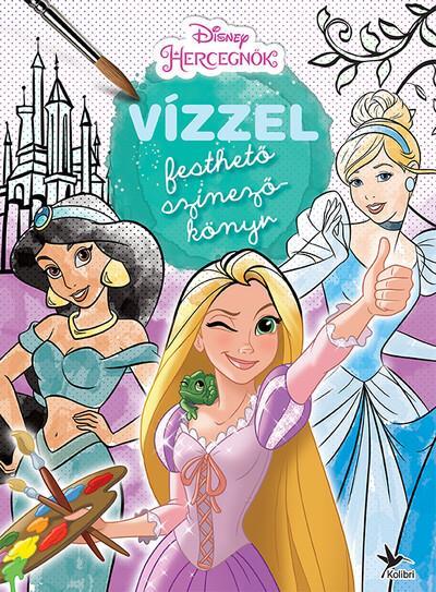 Vízzel festhető színezőkönyv: Disney hercegnők