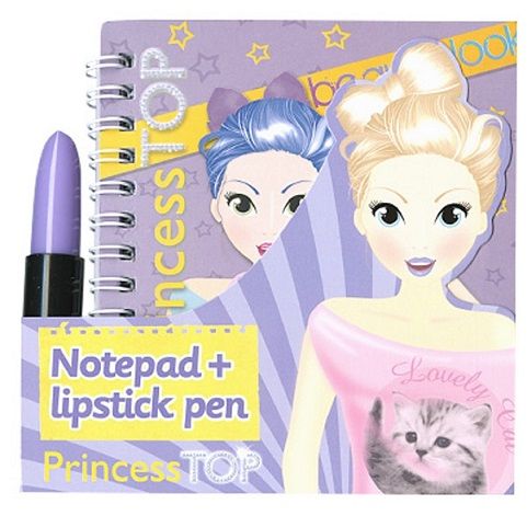 Princess TOP - Notepad and lipstick pen