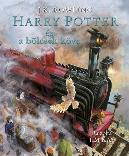 Harry Potter és a bölcsek köve - Illusztrált kiadás - J. K. Rowling | 