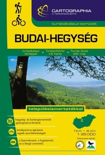 Budai-hegység turistakalauz 1:25.000