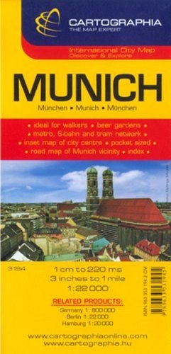 München City Map 1:22 000