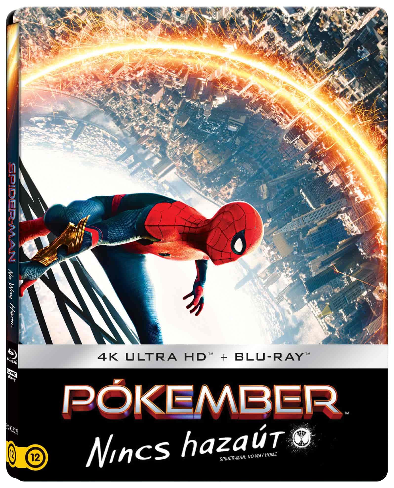 Pókember: Nincs hazaút (UHD+BD) - limitált, fémdobozos változat - Blu-ray
