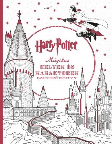Harry Potter – Mágikus helyek és karakterek színezőkönyv