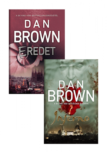 Dan Brown: Inferno + Eredet - könyvcsomag