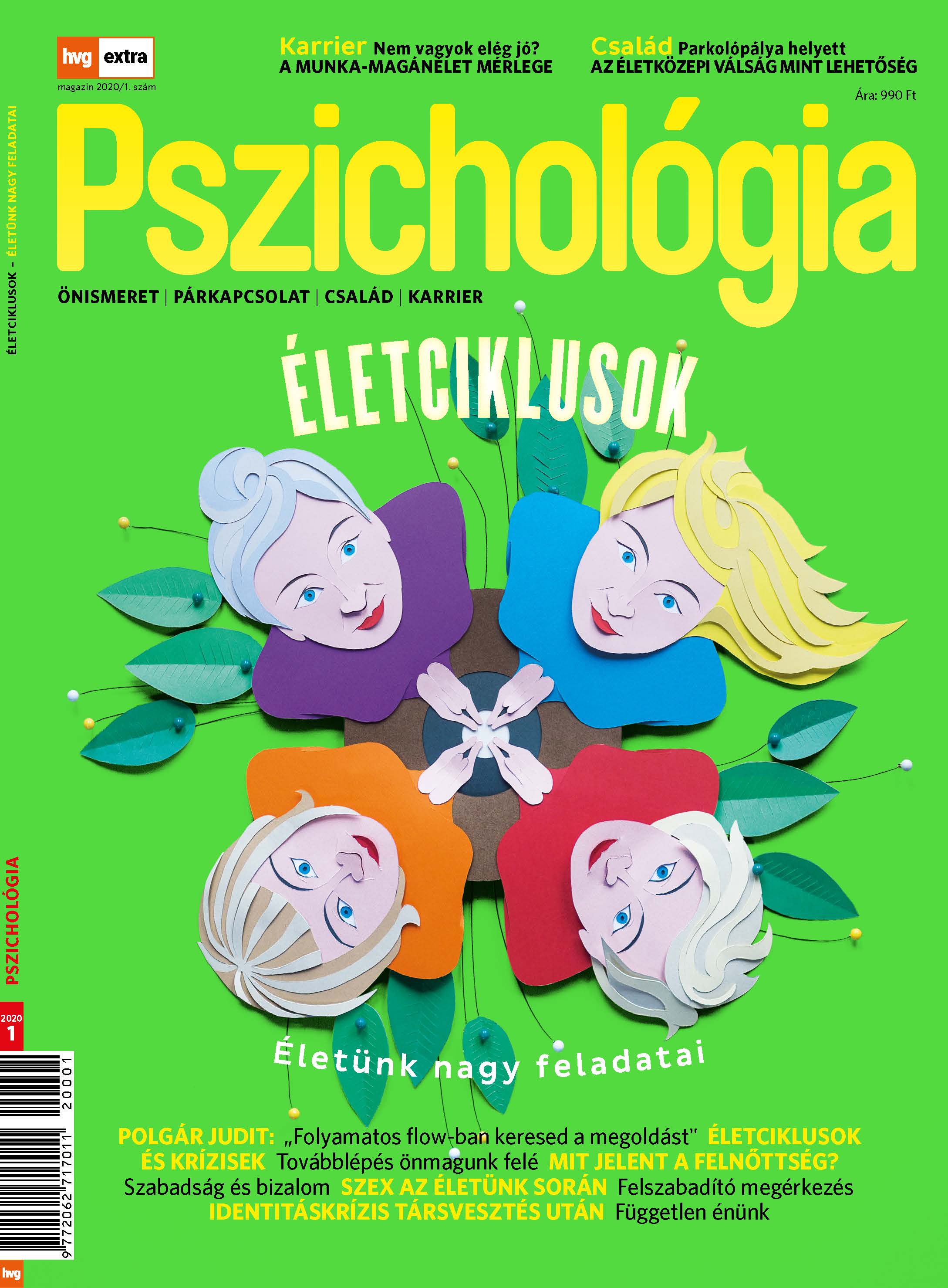 HVG Extra Magazin - Pszichológia 2020/001