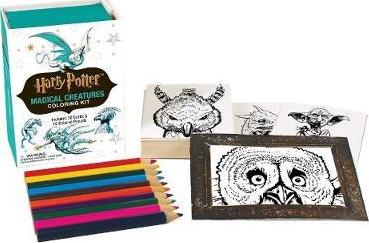 Harry Potter: Magical Creatures Coloring Kit