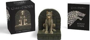 Game of Thrones: Stark Direwolf - Book & Statue