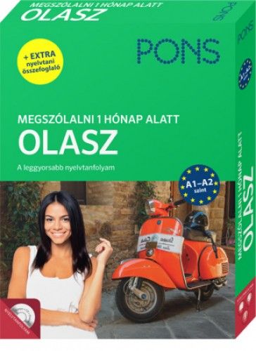 PONS Megszólalni 1 hónap alatt - Olasz (könyv + CD)