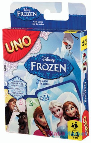 Frozen UNO kártya
