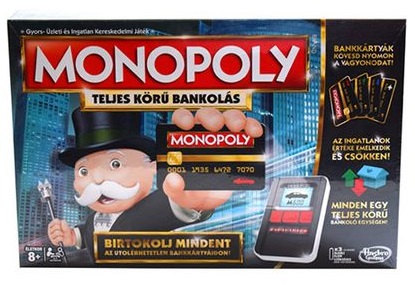 Monopoly - Teljes körű bankolás társasjáték