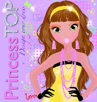 Princess TOP - Design Your Dress - Purple - Napraforgó Kiadó | 
