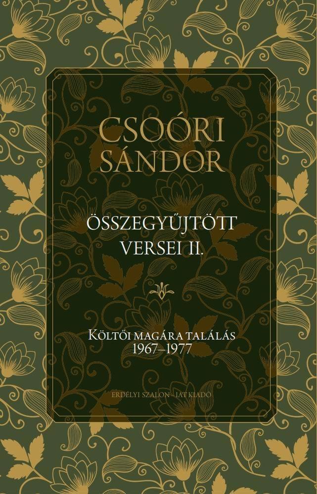 Csoóri Sándor összegyűjtött versei II.