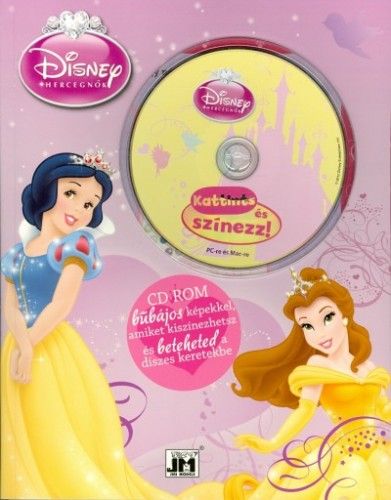 Disney Hercegnők - A4 színező szoftverrel - Disney | 