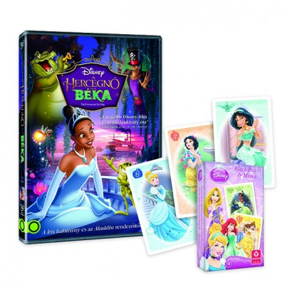 A hercegnő és a béka + kártya - DVD