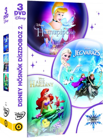 Disney hősnők díszdoboz 2. - DVD