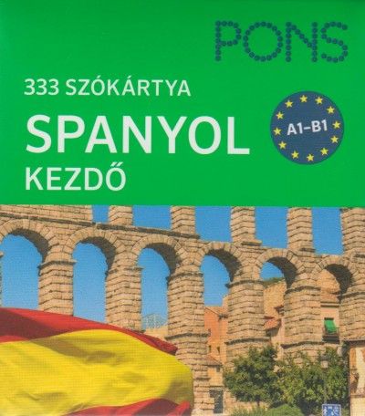 PONS Szókártyák spanyol nyelvből - 333 szó - spanyol kezdőcsomag