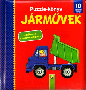 Puzzle-könyv: Járművek