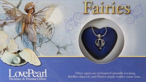 Igazgyöngy Ajándékszett - nyaklánc és medál - Fairies Tündér