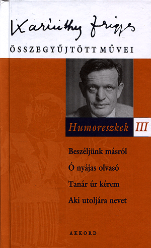 Humoreszkek III. - Karinthy Frigyes pdf epub 