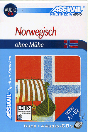 Norvegisch ohne Mühe (könyv+ 4 CD)