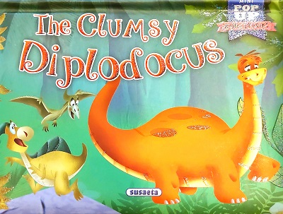 Mini-Stories pop up - The clumsy diplodocus