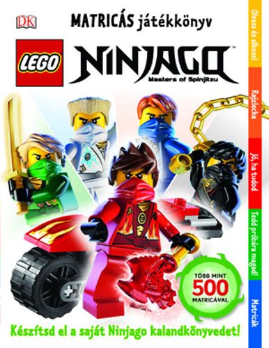 LEGO Ninjago - Matricás játékkönyv