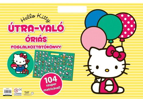 Hello Kitty - Útra-való óriás foglalkoztatókönyv