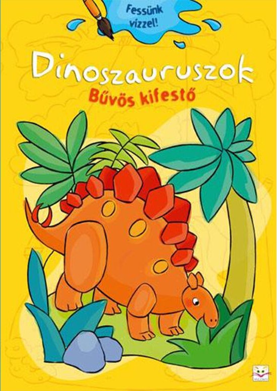 Dinoszauruszok - Bűvös kifestő