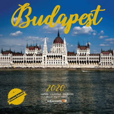 Budapest prémium naptár 2020 - 30x30 cm