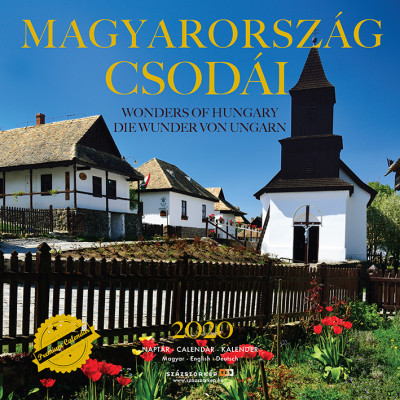 Magyarország csodái prémium naptár 2020 - 22x22 cm