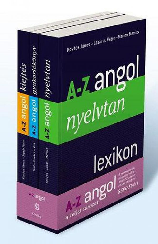 A-Z ANGOL - Lexikon, Gyakorlókönyv és Kiejtés cd-vel