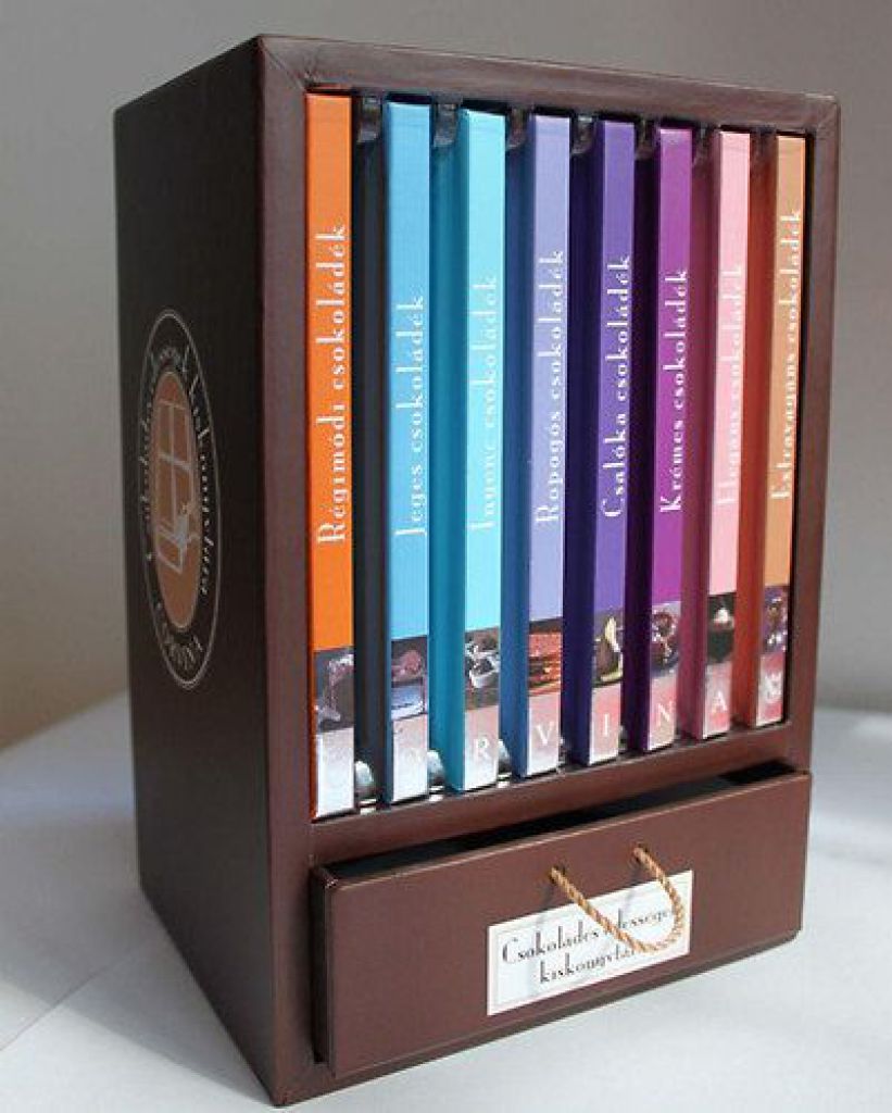 Csokoládés édességek kiskönyvtára - 8 kötet díszdobozban