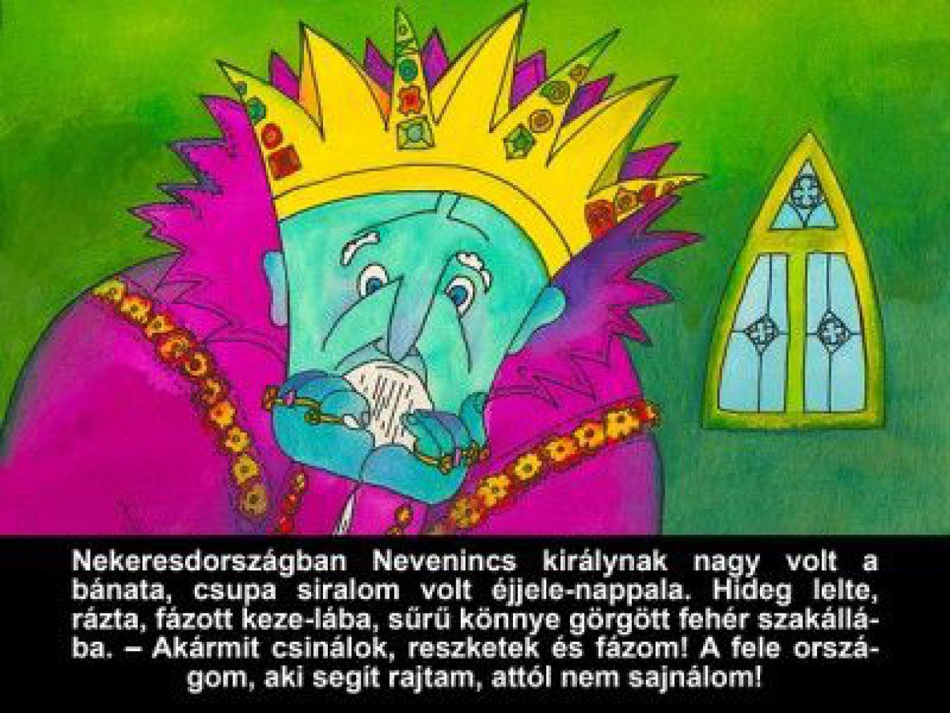 Móra Ferenc - A didergő király - diafilm