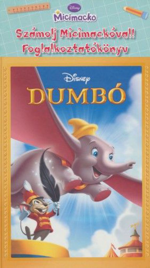 Dumbo könyv + ajándék Micimackó foglalkoztató