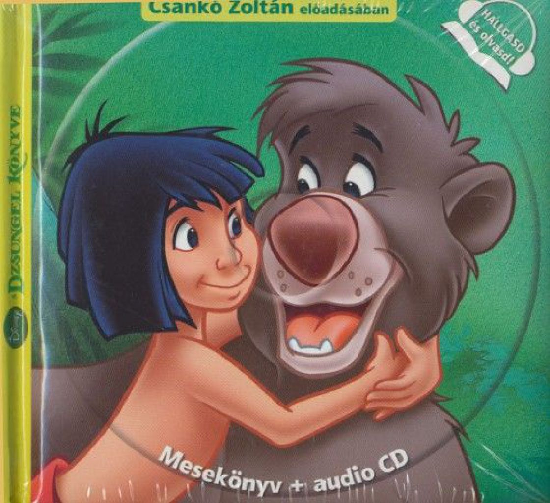 Disney A dzsungel könyve - Mesekönyv + audio CD