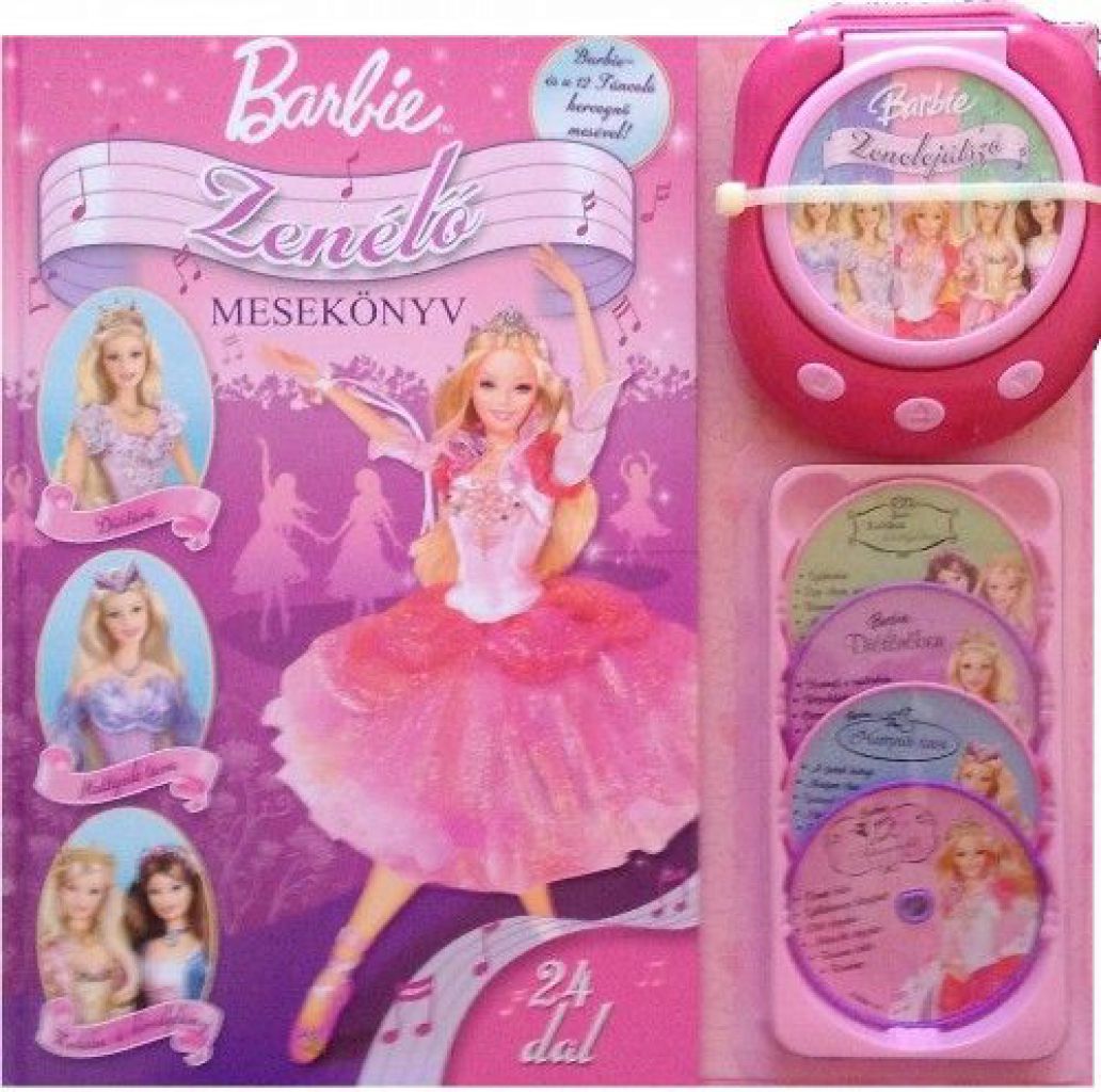 Barbie Zenélő Mesekönyv