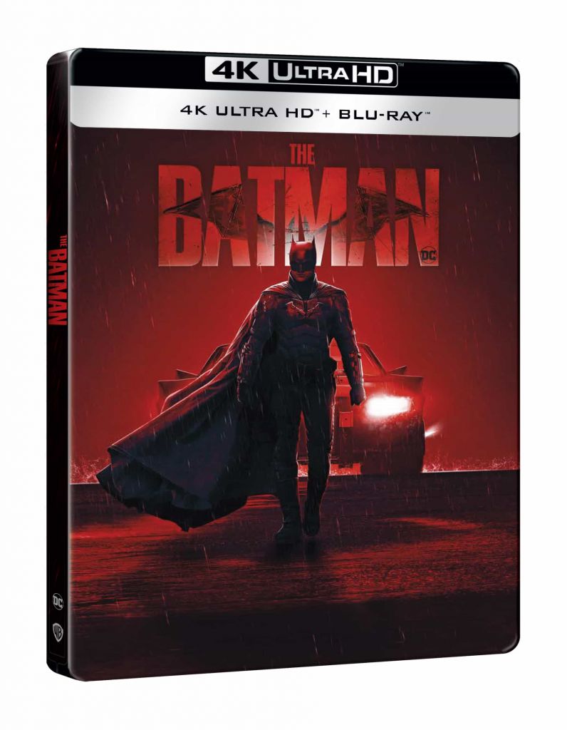 Matt Reeves - Batman (2022) (UHD + 2 BD) - limitált, fémdobozos változat ("Batmobile Head Lights" steelbook)