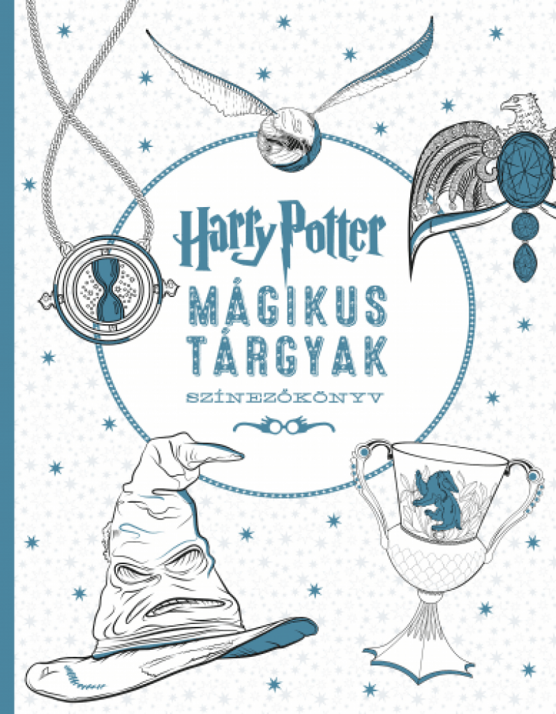 Harry Potter – Mágikus tárgyak színezőkönyv