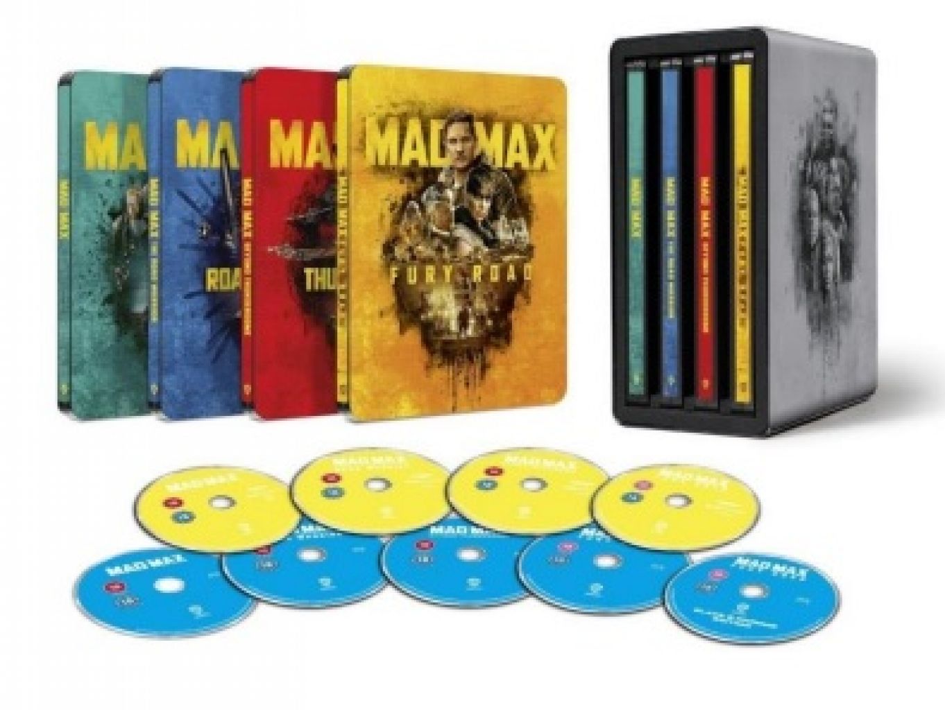Mad Max 1-4. gyűjtemény (4UHD+5BD) - limitált, fémdobozos változat  (steelbook)