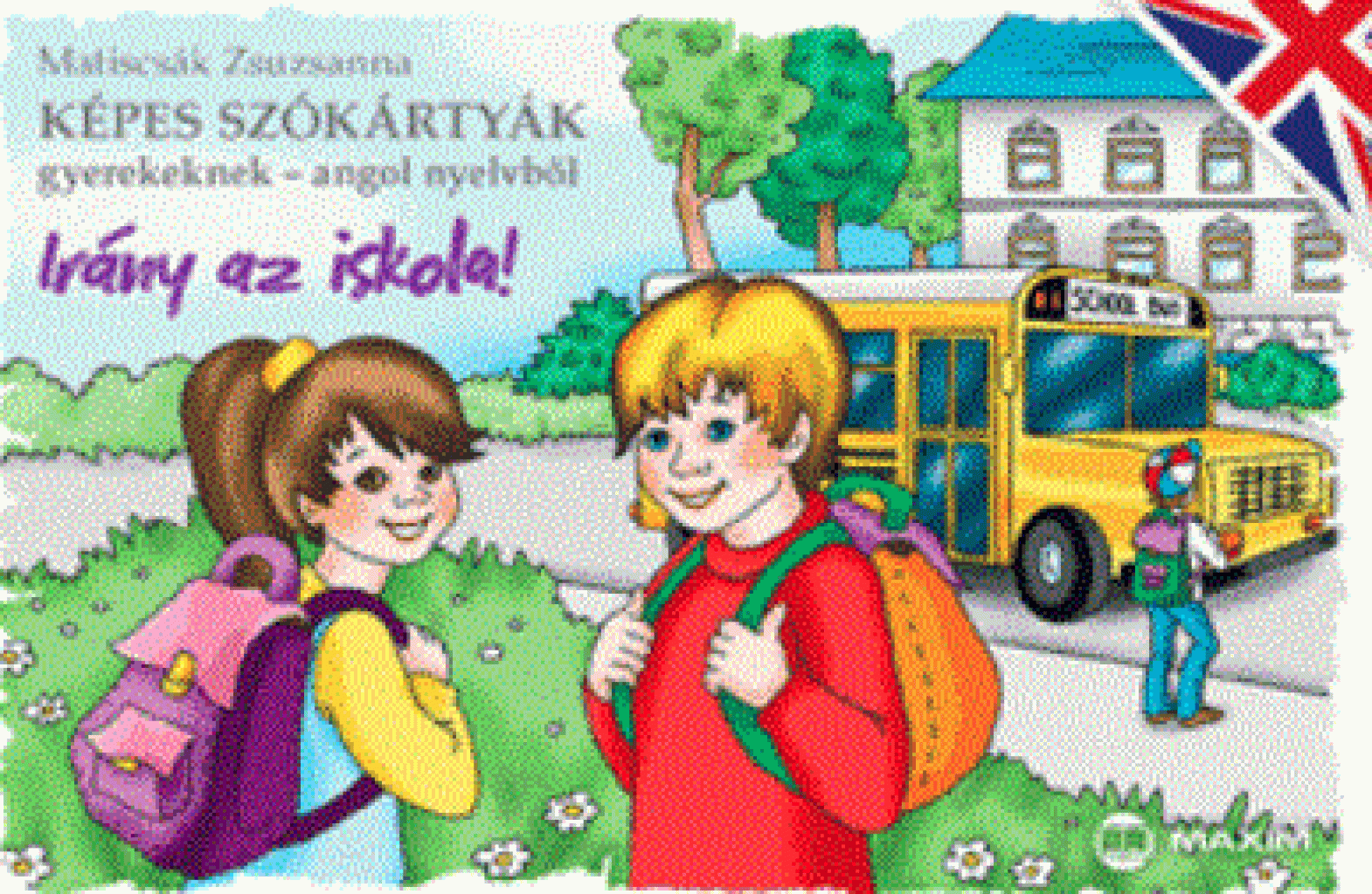 Képes szókártyák gyerekeknek angol nyelvből - Irány az iskola!