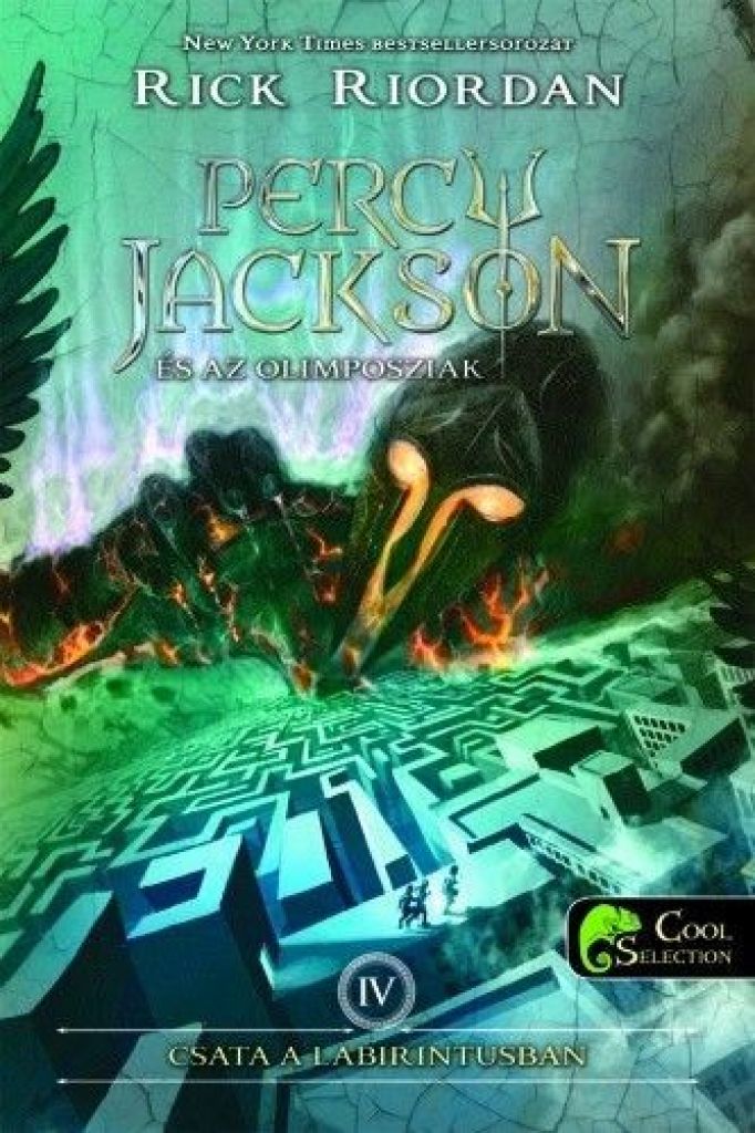 Percy Jackson és az olimposziak 4. - Csata a labirintusban - kemény kötés
