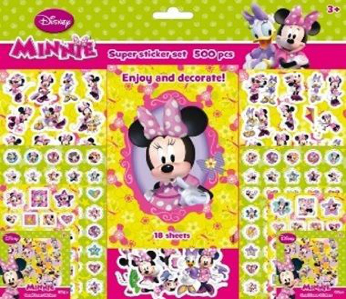 Disney: Minnie - matricásfüzet - 500 matrica