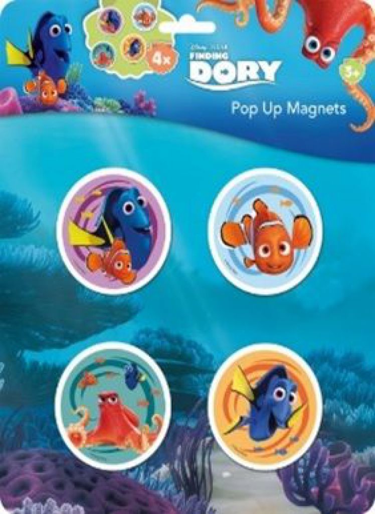 Disney: Dory - pop-up mágnes