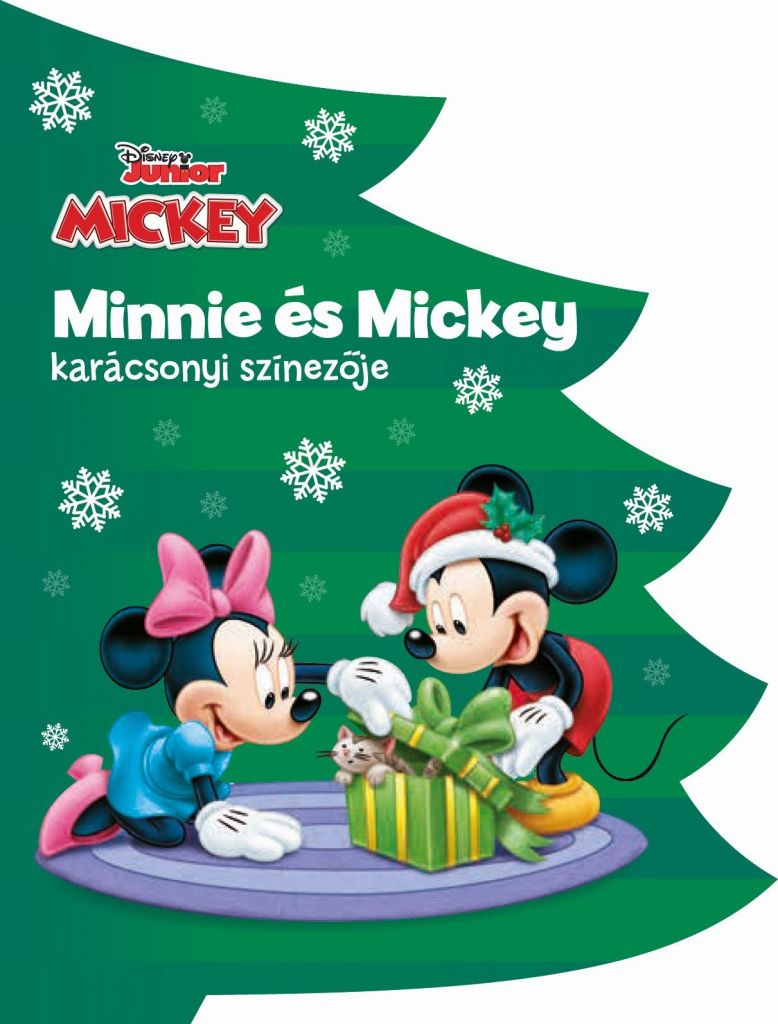 - - Disney - Minnie és Mickey karácsonyi színezője
