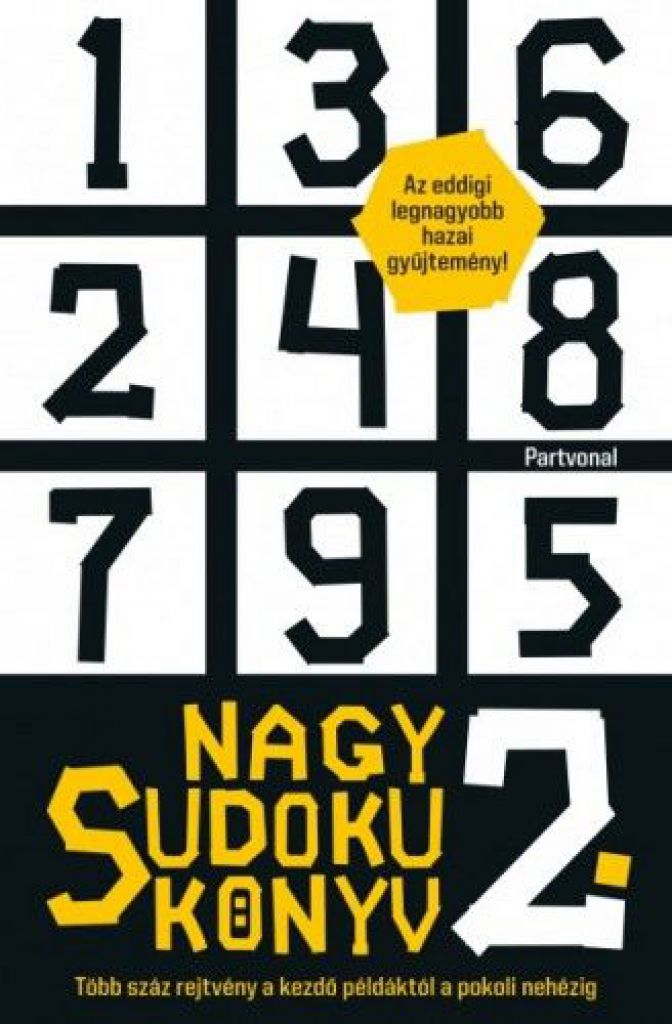 Nagy Sudoku Könyv 2.,